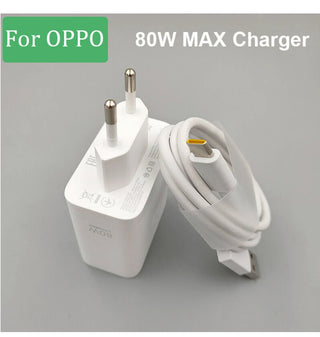 OPPO 80W SUPERVOOC FAST CHARGER & USB-C CABLE