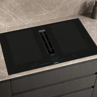 iQ700 Induction hob with integrated ventilation system 80 cm surface mount with frame