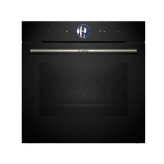 Bosch 60cm Black Built-in Oven with Steam Function - HSG7361B1