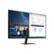 Samsung 32" UHD Smart Monitor with Mobile Connectivity and Smart TV Apps LS32AM700UAXXA