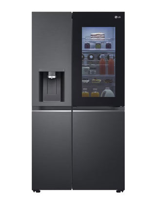 LG 617L NETT INSTAVIEW THINQ SIDE BY SIDE REFRIGERATOR, UVNANO , LINEARCOOLING , THINQ  GC-X257CQFS.AMCQESA