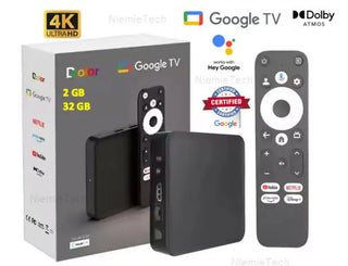Latest Gen Android 12 Google & Netflix Certified GD2 TV Box TVOS Support  GD2