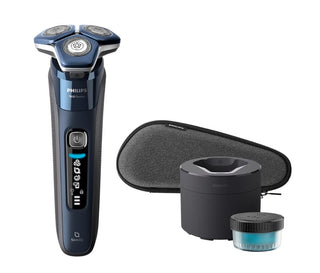 Philips Wet & Dry Shaver S7885/50 - USB-A Charging with Cleaning Pod & Travel Case