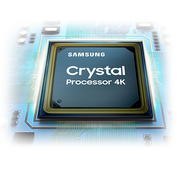 Samsung 55" AU7000 UHD Crystal Processor 4K Smart TV  UA55AU7000KXXA