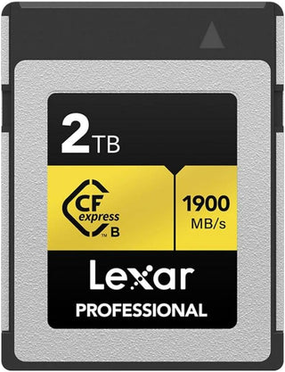 MEMLXCFXGP-2TB CF Express Type B - Gold Pro	2TB