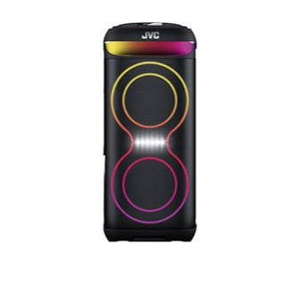 JVC Portable Bluetooth Speaker with LED Lights, XS-N4213PB, 1200W