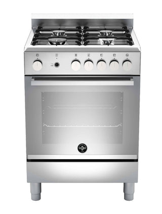 La Germania 60cm Europa Gas Hob & Gas Oven / Gas Grill Cast Iron Pot Rests -S/S TU64031DXS