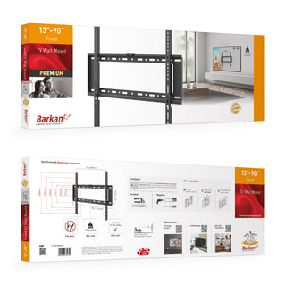 Barkan 13" - 90" Flat Wall Mount Bracket BRAE407