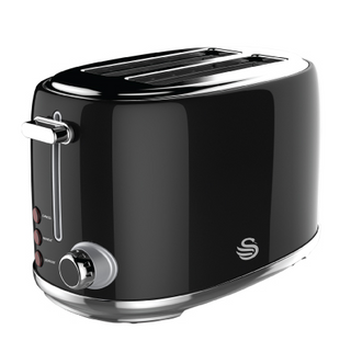 SWAN -   Retro 2  Slice Toaster   ST01BL/B/R