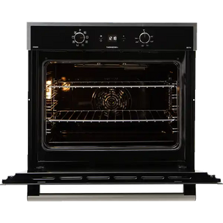 Defy 70cm Gemini Thermofan+ Eye-Level Oven Black DBO774