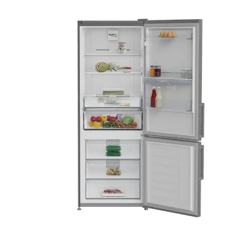 Defy 450l Grey Naturelight Combi Fridge - DAC705