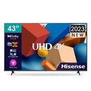 Hisense 43" A4K Full HD Smart LED TV with Dolby Digital & Digital Tuner