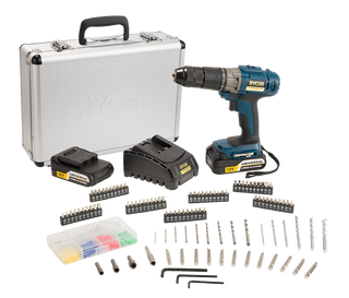 Ryobi Cordless Impact Driver Drill KIT 18V  XLD-1860K