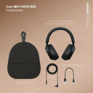 Sony Wireless Noise-Canceling Headphones WH-1000XM5 - Black