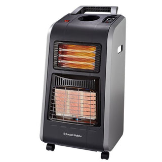 Russell Hobbs 3 Panel Gas & Quartz Heater - RHGQH03