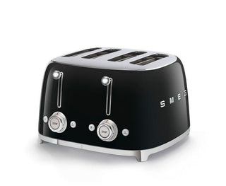 Smeg - Retro 4-Slice Toaster - Black