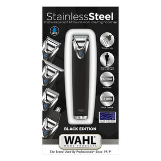 Wahl Stainless Steel Li - Matt Black 1081-0461