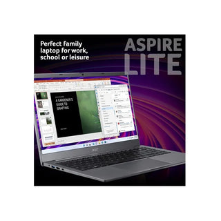 Aspire Lite AL15-31P-C48B   AL15-31P-C48B|Intel® Celeron® processor N4500 |15.6" FHD IPS SlimBezel |  UMA|4GB LPDDR4X Memory|eMMC 128GB |802.11ac + BT | 2M FHD Camera| 45Wh  Li-ion battery| 36W AC adapter  | Windows 11 Home