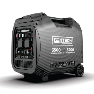 Gentech 3500 Watt Pure Sine Wave Inverter Generator With 2 Wire Auto Start  GP3800IQ