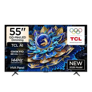 TCL 55-INCH P8L PREMIUM QD-MINI LED GOOGLE TV 144HZ