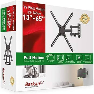 Barkan  4 Movement wall mount Bracket 13-65 Inches BRA-E3433