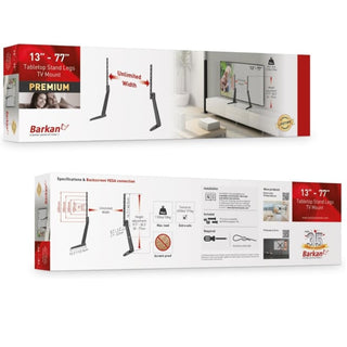 Barkan S40BK 32″ – 70″ TV Mount Tabletop Stand Legs