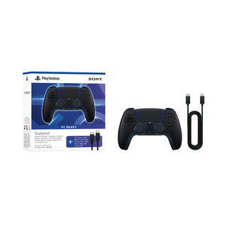 Sony Playstation 5 DualSense™ Wireless Controlle + Type-C Cable - Midnight Black
