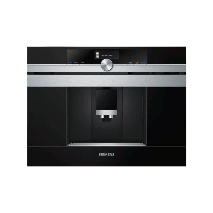Siemens iQ700  Built-In Fully Automatic Coffee Machine, Stainless steel CT636LES6