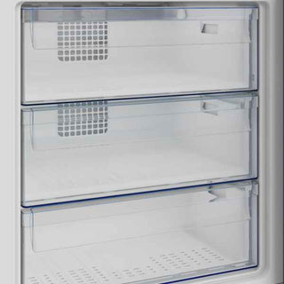 Defy 450l Grey Naturelight Combi Fridge - DAC705