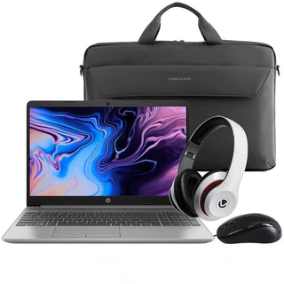 HP 250 (8GB/256SSD) All I Need Bundle  includes Back Pack, headphone and mouse (wired) 7N0M6ES(AIN)