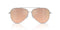 Ray-Ban - RBR0101S   Aviator Reverse Silver Sunglasses