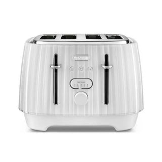 Delonghi Ballerina 4 Slice toaster (Opaline White) - CTD4003.W