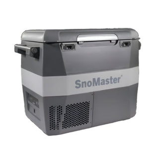 SnoMaster - 54L Plastic Portable Fridge/Freezer DC With 220V Power Adapter - Grey (SMLS-57)