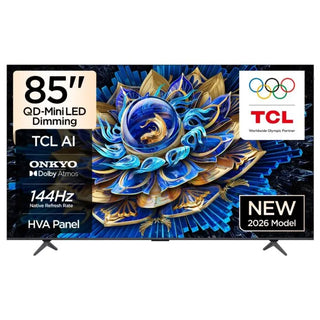 TCL 216cm (85") 144Hz QD Mini LED Google Smart Television - 85P8L