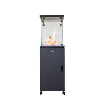 Short stand log-style patio heater GHP45