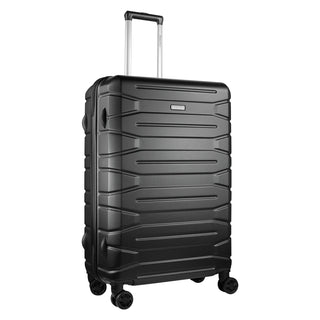 Highlander Cabana ABS 4-Wheel Spinner 75cm  Luggage -Black