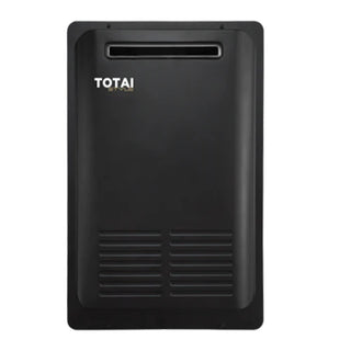 Totai 13/GWH30LF - Outdoor Fan Forced Gas Geyser 30L - Black