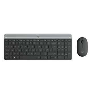 Logitech MK470 Slim Wireless Keyboard and Mouse Combo Graphite