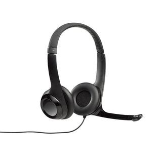 Logitech H390 USB Headset with Noise-Cancelling Mic - Black 981-000406