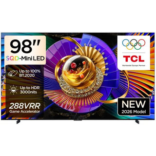 TCL 248cm (98") 144Hz SQD Mini LED Google Smart TV -98C7L
