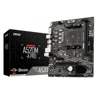 MSI A520M Pro AMD Socket AM4 micro ATX Motherboard