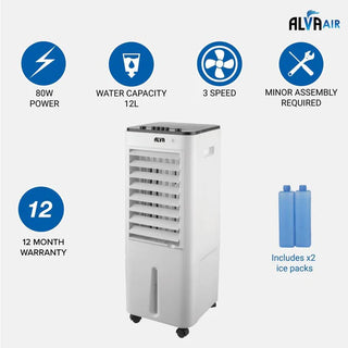 Alva 12LT Evaporative Air Cooler ACS103