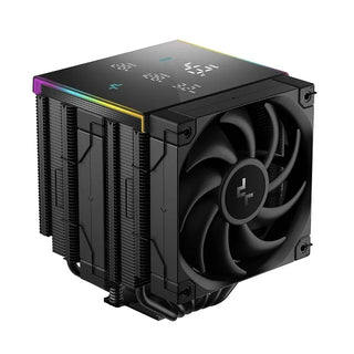 DeepCool DC-AK620-DIGITAL-PRO AK620 Digital 120mm Black PWM Premium Digital Display CPU Cooler