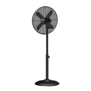 40CM METAL TELESCOPIC PEDESTAL FAN 1.2M TALL (MATTE BLACK) ACS201B