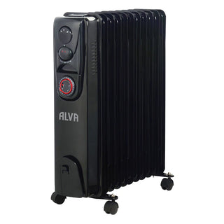 Alva 11 Fins 2500W Oil Filled Heater Timer Function AOH202-11