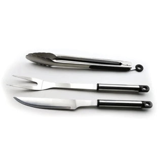 ALVA 3Pce Stainless Steel BBQ Tool Set