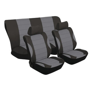 LAGUNA 6PC CAR SEAT COVER SET STINGRAY  :ZSLAGUNA06BL