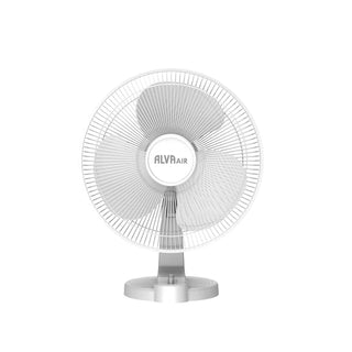 40CM PLASTIC DESK FAN (WHITE)