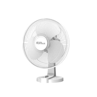 40CM PLASTIC DESK FAN (WHITE)