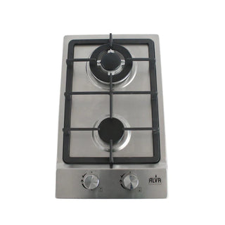 Alva 2 Burner Gas Hob – Stainless Steel GDH102